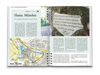 KOMPASS Radreiseführer Weser-Radweg