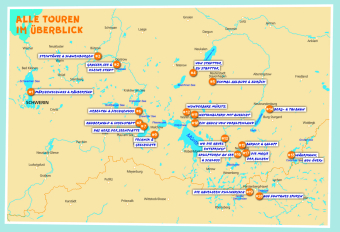DUMONT Radelzeit an der Mecklenburgischen Seenplatte