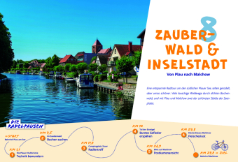 DUMONT Radelzeit an der Mecklenburgischen Seenplatte