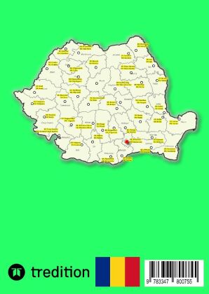 Rumänien Autoatlas, Straßenatlas  2023/2024 1:200.000 (România)