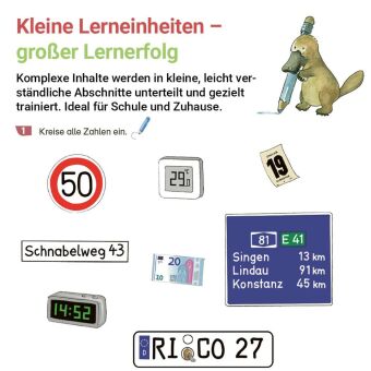 Rechnen mit Rico Schnabel Klasse 2, Heft 1 - Selbstständig das Addieren und Subtrahieren bis 100 trainieren