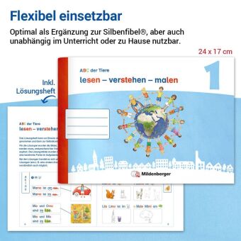 ABC der Tiere 1 Neubearbeitung · lesen - verstehen - malen