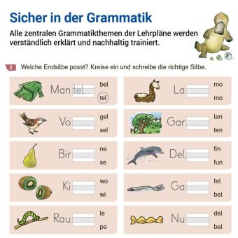 Grammatik mit Rico Schnabel, Klasse 2