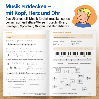 Das Übungsheft Musik 7/8