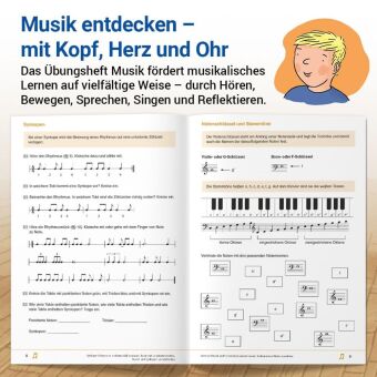 Das Übungsheft Musik 7/8