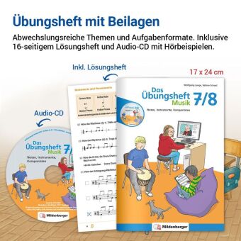 Das Übungsheft Musik 7/8