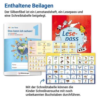 ABC der Tiere 1 Neubearbeitung - Die Silbenfibel