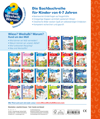 Wieso? Weshalb? Warum? Kernreihe, Band 74 - Rund um den Müll