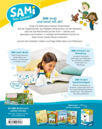 SAMi - dein Lesebär - Meine liebsten Kinderlieder