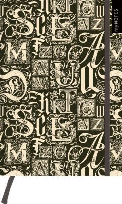 myNOTES Notizbuch A5: Dark Academia Library