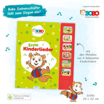 Trötsch Bobo Siebenschläfer Soundbuch Erste Kinderlieder