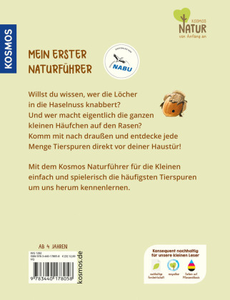 Mein erster Naturführer, Welche Tierspur ist das?