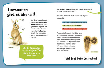Mein erster Naturführer, Welche Tierspur ist das?