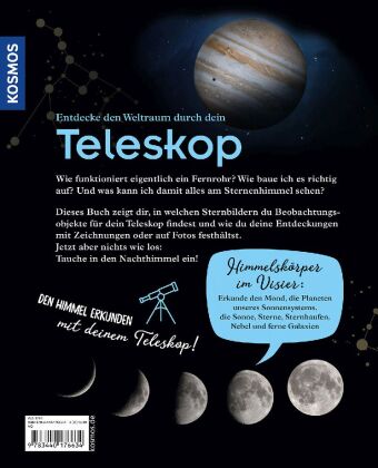 Entdecke den Weltraum durch dein Teleskop
