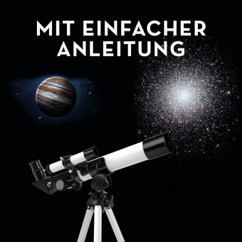 Entdecke den Weltraum durch dein Teleskop