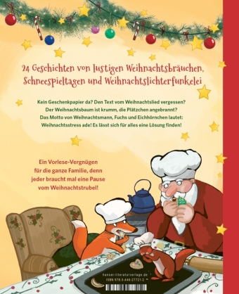 Drei Freunde warten auf Weihnachten