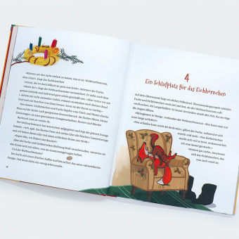 Drei Freunde warten auf Weihnachten