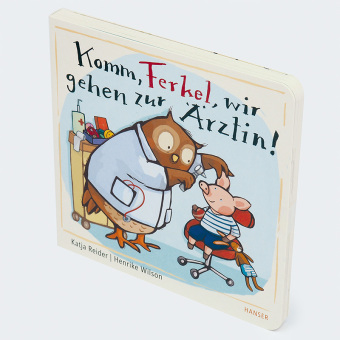 Komm, Ferkel, wir gehen zur Ärztin!