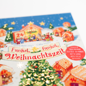 Funkel, funkel, Weihnachtszeit. 24 Geschichten, Lieder, Gedichte und vieles mehr für den Advent 