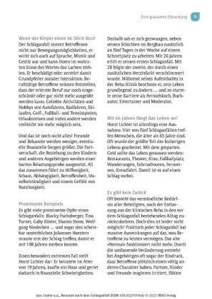 Neustart nach dem Schlaganfall