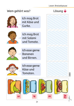 Mein Rätselblock Deutsch 1. Klasse