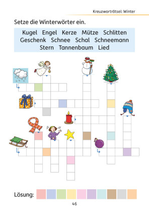 Mein Rätselblock Deutsch 1. Klasse