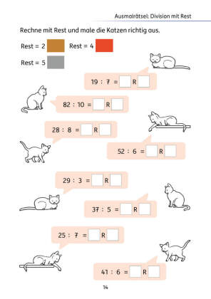 Mein Rätselblock Mathe 3. Klasse