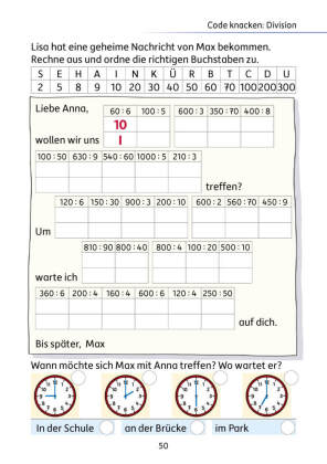Mein Rätselblock Mathe 3. Klasse