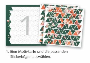 Stickern nach Zahlen Zauberwald