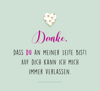 Für meinen Herzensmenschen