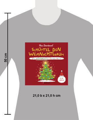Schüttel den Weihnachtsbaum. Ein Weihnachts-Mitmachbuch zum Schütteln, Schaukeln, Pusten, Klopfen und sehen, was dann passiert. Von 2 bis 4 Jahren
