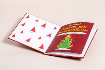 Schüttel den Weihnachtsbaum. Ein Weihnachts-Mitmachbuch zum Schütteln, Schaukeln, Pusten, Klopfen und sehen, was dann passiert. Von 2 bis 4 Jahren