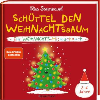 Schüttel den Weihnachtsbaum. Ein Weihnachts-Mitmachbuch zum Schütteln, Schaukeln, Pusten, Klopfen und sehen, was dann passiert. Von 2 bis 4 Jahren