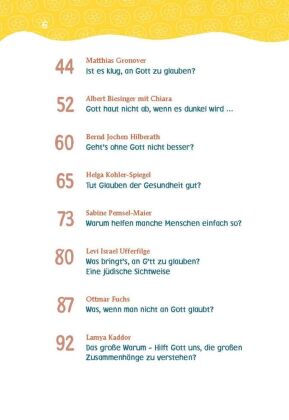 Was bringt's, an Gott zu glauben?