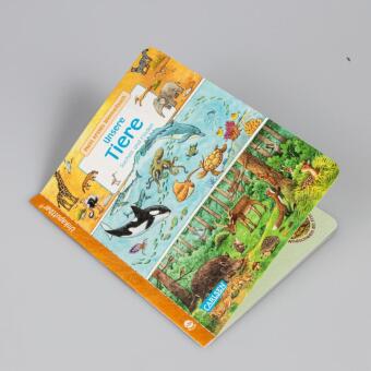 Unkaputtbar: Mein erstes Wimmelbuch: Unsere Tiere