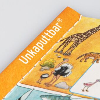 Unkaputtbar: Mein erstes Wimmelbuch: Unsere Tiere