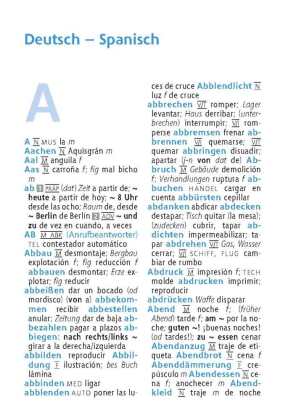 Langenscheidt Universal-Wörterbuch Spanisch