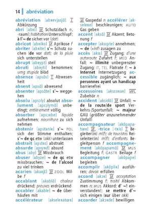 Langenscheidt Universal-Wörterbuch Französisch