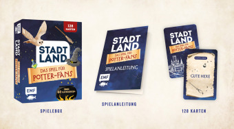 Kartenspiel: Stadt, Land, ... Das inoffizielle Spiel für Harry Potter-Fans mit 128 Karten