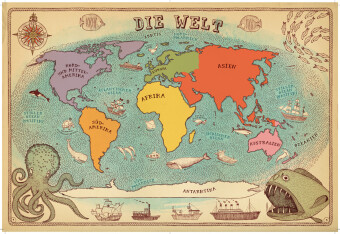 Alle Welt. Das Landkartenbuch