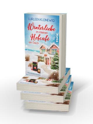 Winterliebe im kleinen Hofcafé am Deich