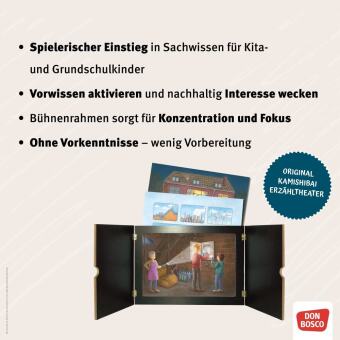 Wie kommt der Strom in die Steckdose? Von Elektrizität und Stromerzeugung. Kamishibai Bildkartenset