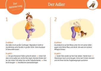 30 Kinderyoga-Bildkarten zur Aktivierung und Entspannung