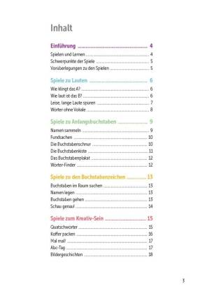 Abc-Entdeckerkarten mit Bildern und Reimen