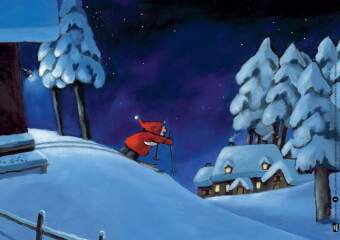 Der kleine Weihnachtsmann reist um die Welt. Kamishibai Bildkartenset