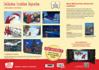 Der kleine Weihnachtsmann reist um die Welt. Kamishibai Bildkartenset