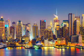 Lais Puzzle Manhattan / New York bei Nacht 2000 Teile