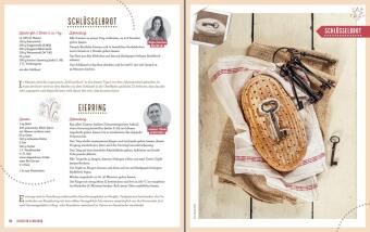 Bäuerinnen backen traditionelles Festgebäck