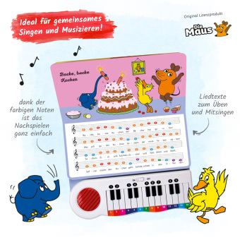 Trötsch Die Maus Klavierbuch Meine ersten Lieder Soundbuch Liederbuch