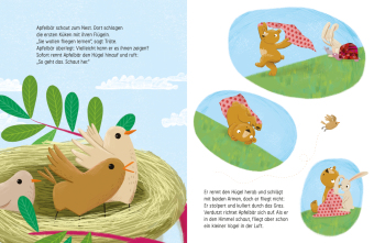 Die kleine Welt von Apfelbär - Ein Nestchen für die Vogelkinder 